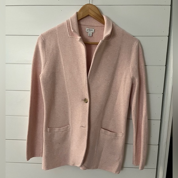 J. Crew Jackets & Blazers - JCrew Cotton Blazer - Pink